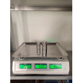 60 KG TERAZİ-ŞARJLI VE PİLLİ-FİYAT HESAPLAMA VE SAYIM-METAL PANEL-2 YIL GARANTİLİ - 3