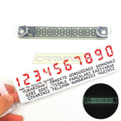 Fosforlu Vantuzlu Araç Park Numaratör Park Tel thumbnail 1