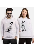 Tshirthane Aşık Kuşlar Sevgili Kombinleri Kapüşonlu Kombini - 1