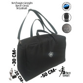 SEVBAGS UNİSEX ÇAPRAZ OMUZ ASKILI KADIN VE ERKEK FİTNESS SPOR VE SEYAHAT ÇANTASI - 3