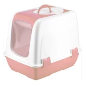 GND 5088 Kapalı Kedi Tuvalet Kabı Pembe - 1