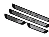 Volkswagen T-Cross Krom için Kapı Eşik Koruması Exclusive Line 4 Parça. 2019 Üzeri thumbnail 4