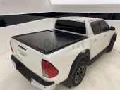 Toyota Hilux 8 için Afrika Makyajlı S-Back Sürgülü Kapak Siyah V1 2020 Üzeri - 1