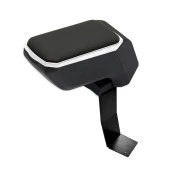 Renault Symbol Kol için Dayama Kolçak Çelik Ayaklı ABS Gri 2013 Üzeri A+Kalite thumbnail 2