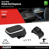 Nissan Juke ABS için Vidalı Kol Dayama Kolçak Gri 2010 Üzeri A+Kalite - 1