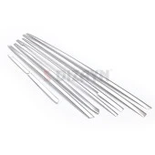 Mercedes Vito W447 için Krom Cam Alt Çıtaları 8 Parça. (Tek Sürgülü Kapı-L2 Orta Şasi) 2014 Üzeri thumbnail 3