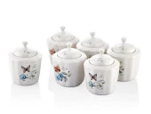 Lamedore Joy Carmen Butterfly 6 lı Baharat Seti 300 cc 1JYC-108 - 1
