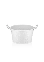 The Mia Prizma Ekmeklik Beyaz 8 cm PZM0004 - 1