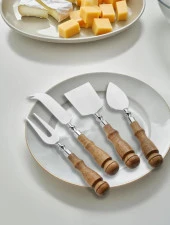 The Mia Woody Peynir Servis Takımı 4 Parça CKB0178 - 2