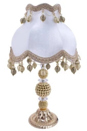 Kadife Kumaş GOLD ABAJUR - 1