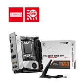 MSI MB MPG B650I EDGE WIFI AM5 DDR5 7200MHZOC HDMI M.2 USB3.2 2.5G LAN WIFI 6E Mini-ITX - 1