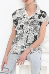 Gabardin Yelek Siyah - 1349.1367. - 5