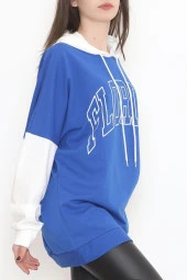 Baskılı Sweat Mavi - 1227.105. - 3