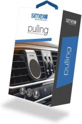 Simex Petege Takmali Miknatisli Pulling Telefon Tutucu Siyah ST-201 thumbnail 5