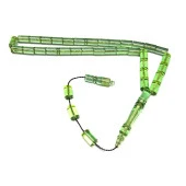 Kesme Model Usta İşi Sistemli 7-10mm Ateş Kehribar Tesbih thumbnail 2