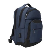 Plm Monza Usb Lacivert 15.6" Notebook Sırt Çantası thumbnail 1