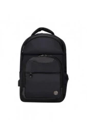 Plm Monza Usb Siyah 15.6" Notebook Sırt Çantası thumbnail 3