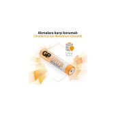 Gp AAA Boy Ultra Alkalin İnce Kalem Pil 4 Lü Paket - 8