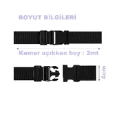 tarix Valiz Bavul Emniyet Kemeri 2 Adet - 4