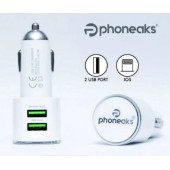 Phoneaks 3.4A Hızlı Araç Şarj Cihazı Beyaz Başlık - 2