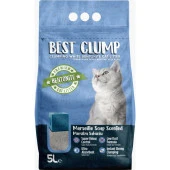 Best Clump Marsilya Sabun Kokulu Kedi Kumu 5 Lt - 1