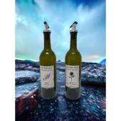 Sızdırmaz Zeytinyağı ve Ayçiçek Yağı Şişesi Yağdanlık Koyu Renkli 2 Adetx750 ML - 1