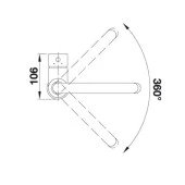 BLANCO MIDA ALU METALLIC BATARYA thumbnail 2