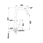 BLANCO MIDA ALU METALLIC BATARYA thumbnail 3