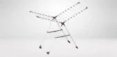 Gazella Çamaşırlık Askısı Mini Plus Silter Alüminyum - 1