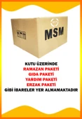 MSM Ramazan Paketi Erzak Paketi Mega Paket 45 Parça Çocuklar İçin Çikolata Setli Toplam 19kg No :14 thumbnail 4