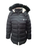 Burberry B01481 Çocuk Kız Şişme Dolum Kapüşonlu Kaban - 3
