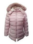 Burberry B01481 Çocuk Kız Şişme Dolum Kapüşonlu Kaban - 1