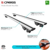 Toyota Rav4 2013-2018 için Hook Anahtarsız Model Gri Ara Atkı A+ Kalite thumbnail 1