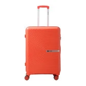 MÇS 3lü Set Kırılmaz Silikon Seyahat Valizi Bavulu V374 Mercan thumbnail 3