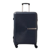 MÇS 3lü Set Kırılmaz Silikon Seyahat Valizi Bavulu V374 Lacivert thumbnail 3