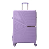 MÇS 3lü Set Kırılmaz Silikon Seyahat Valizi Bavulu V374 Lila thumbnail 3