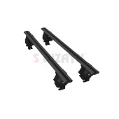 Jeep Cherokee (Kl) için 2014 Üzeri Oluksuz Model Siyah Ara Atkı A+ Kalite thumbnail 2