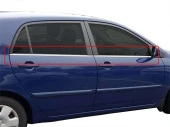 Corolla 9 E120 için Cam Çıtası 4 Parça  Krom 2003-2007 thumbnail 1
