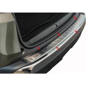 Volkswagen Golf 6 için Arka Tampon Eşiği Krom Sw 2009-2012 thumbnail 1