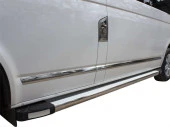 Volkswagen Caravelle Yan için Kapı Çıtası 5 Parça Krom (K.Ş) 2003-2010 thumbnail 2