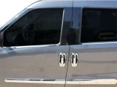Fiat Doblo 2 için Cam Çıtası 4 Parça  Krom 2010 Ve Sonrası thumbnail 1