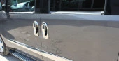 Fiat Doblo 2 için Cam Çıtası 4 Parça  Krom 2010 Ve Sonrası thumbnail 2