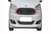 Ford Courier Ön için Panjur 4 Parça Krom 2014-2017 - 2
