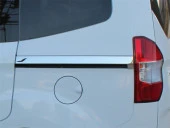 Ford Courier Sürgülü için Kapı Çıtası 2 Parça Krom 2014 Ve Sonrası thumbnail 1