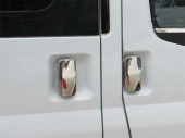 Ford Transit 6 için Kapı Kolu 3 Kapı 4 Parça Krom 2006-2013 - 2