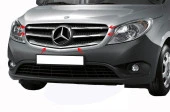 Mercedes Citan Ön için Panjur 5 Parça Krom 2013 Ve Sonrası - 2