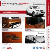 Nissan Navara Arka için Tampon Eşiği Krom 2016 Ve Sonrası thumbnail 3