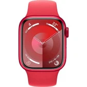 Apple Watch Seri 9 Gps 41MM (Product)Red Alüminyum Kasa Spor Kordon - M/l MRXH3TU/A - 2