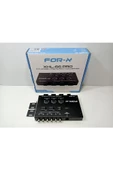 6 Kanal Deck Çevirici – For-x XHL-66PRO 6 Kanal Amfi Dönüştürücü – Teybe Amfi Aparatı - 2