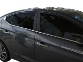 Hyundai Elantra 6 için Cam Çıtası 6  Parça Krom 2016 Ve Sonrası thumbnail 1